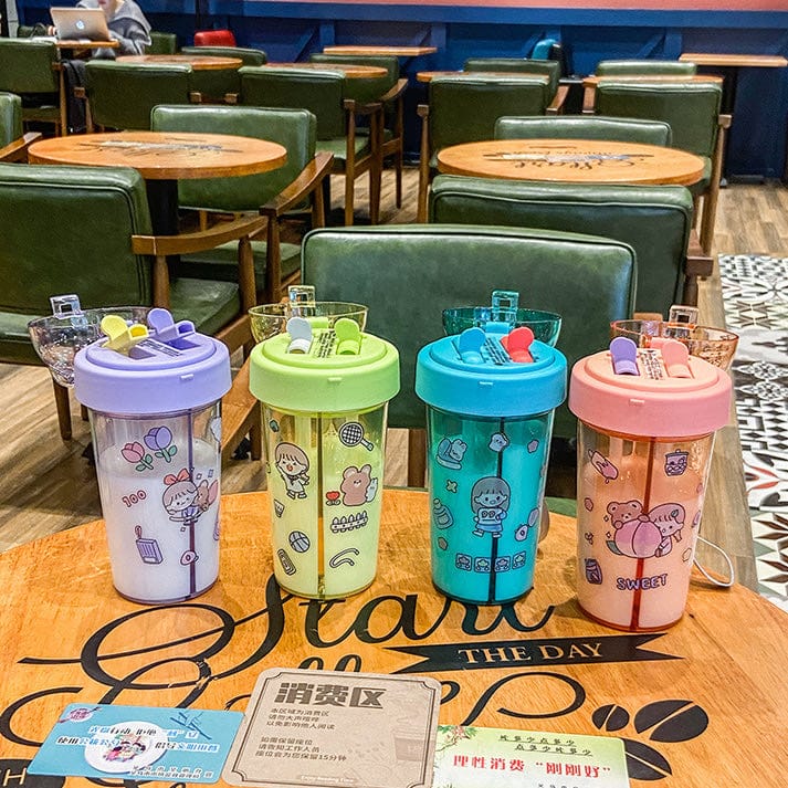Double Trouble Sipper With Stickers