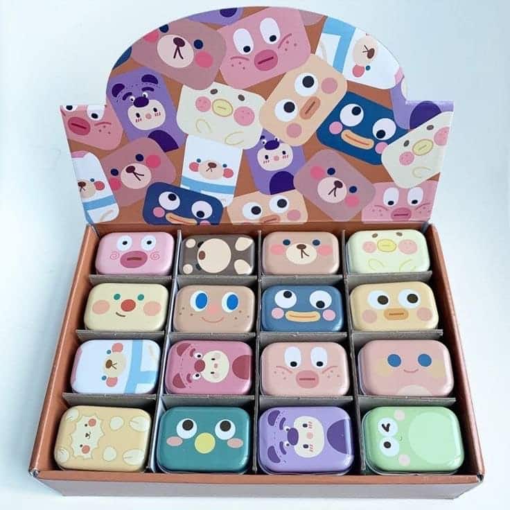 Cute Animal Tin Box