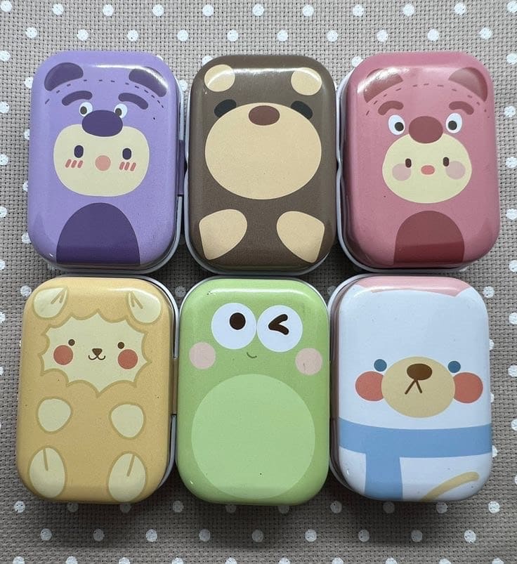 Cute Animal Tin Box