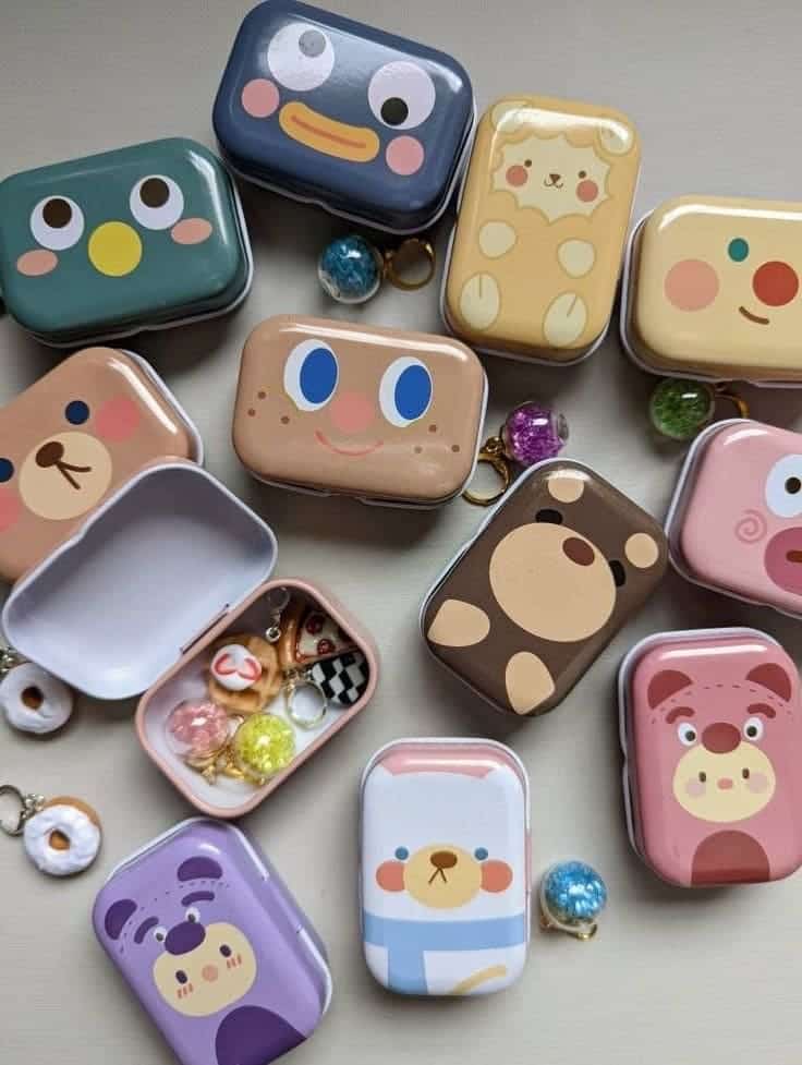 Cute Animal Tin Box