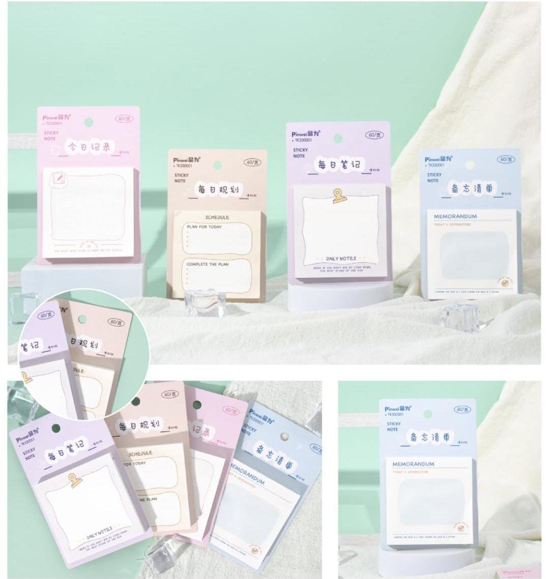 Cute Planner Sticky Notes