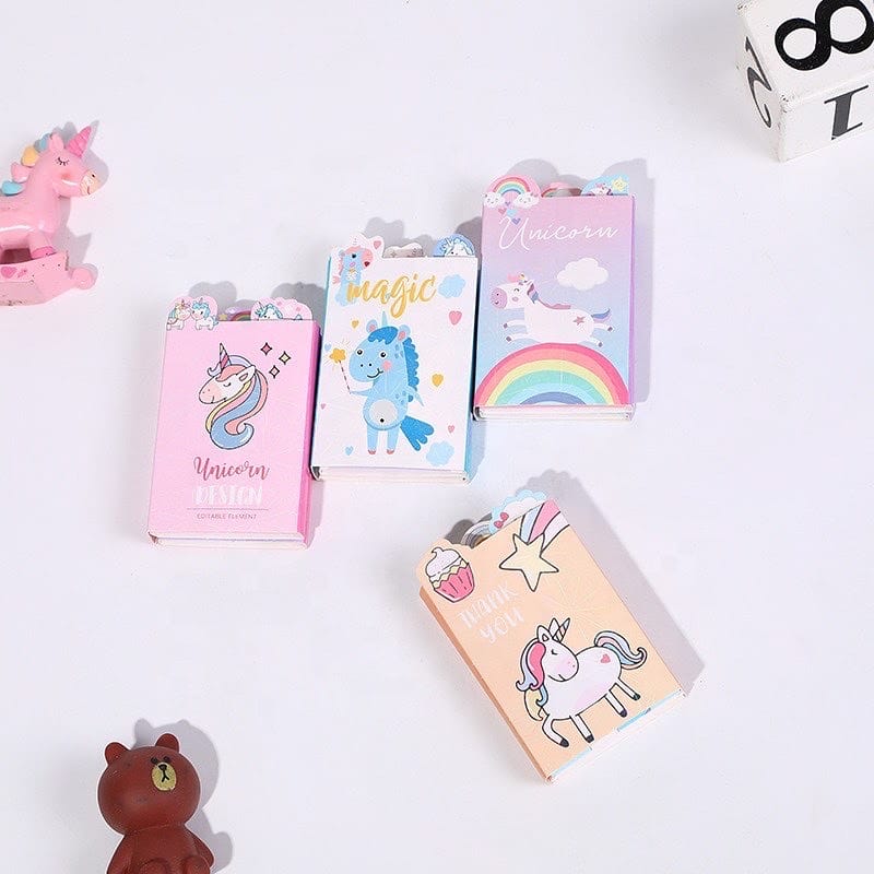 Foldable Unicorn Sticky Notes