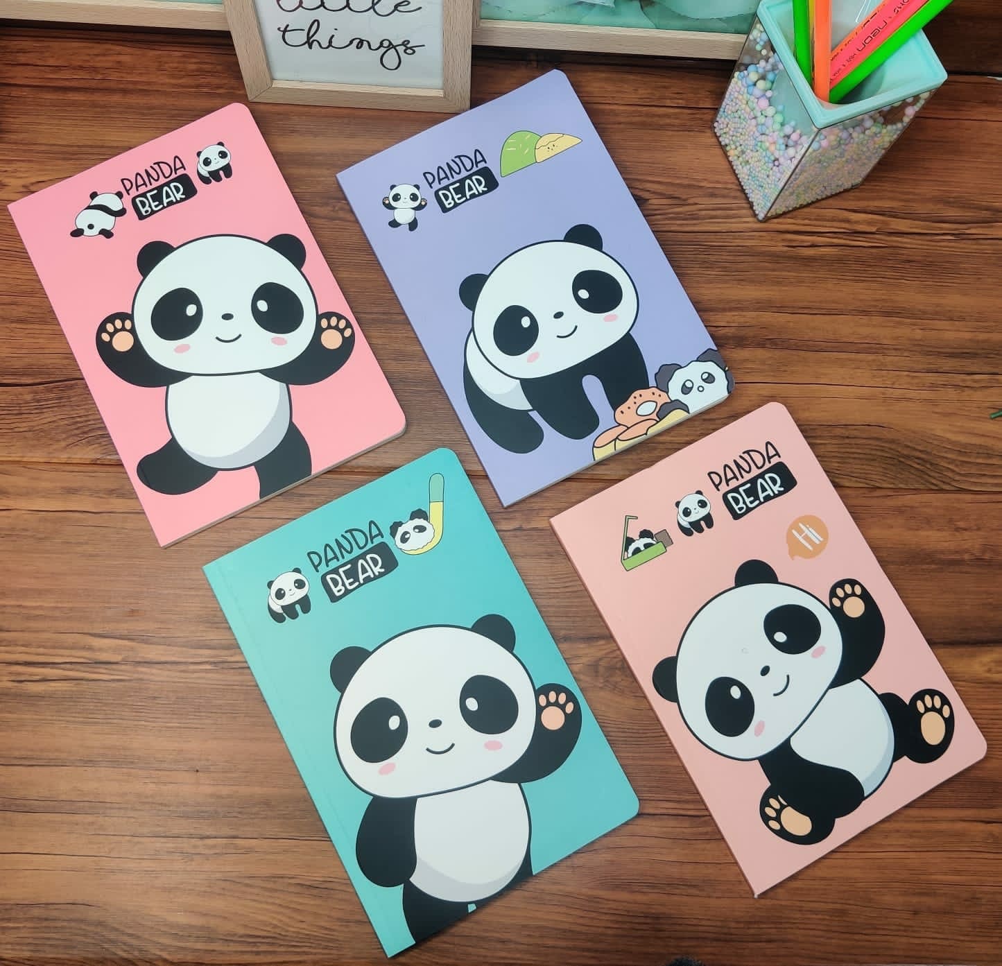Cute Panda Notebook