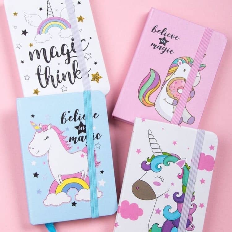 Unicorn Hardbound Notebook