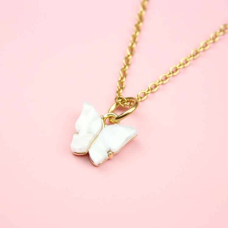 Butterfly Pendant Chain