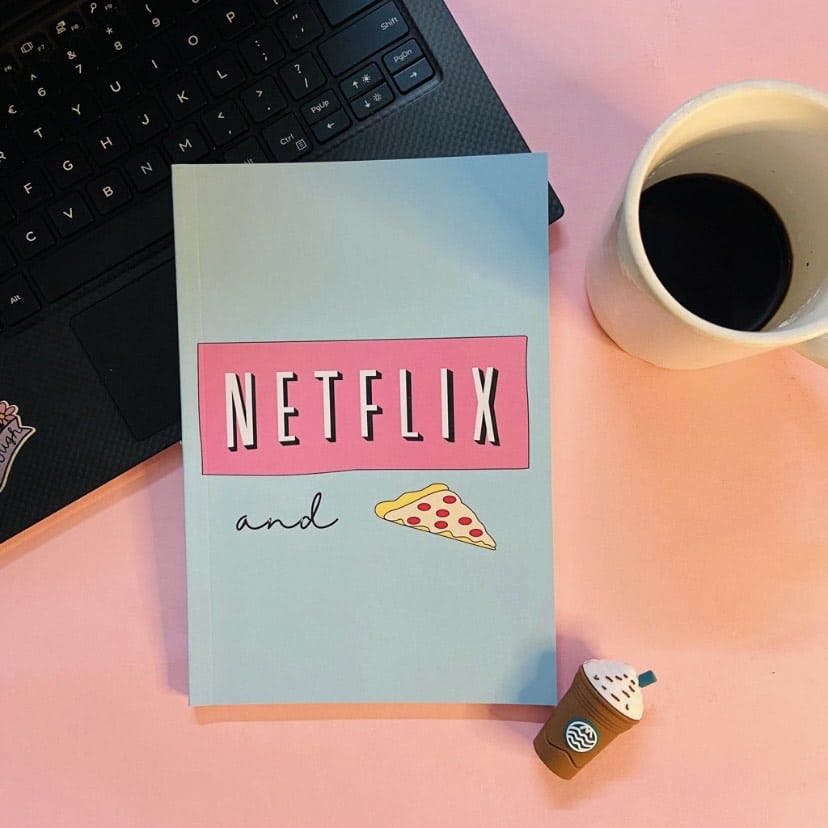 Netflix and Pizza Notebook