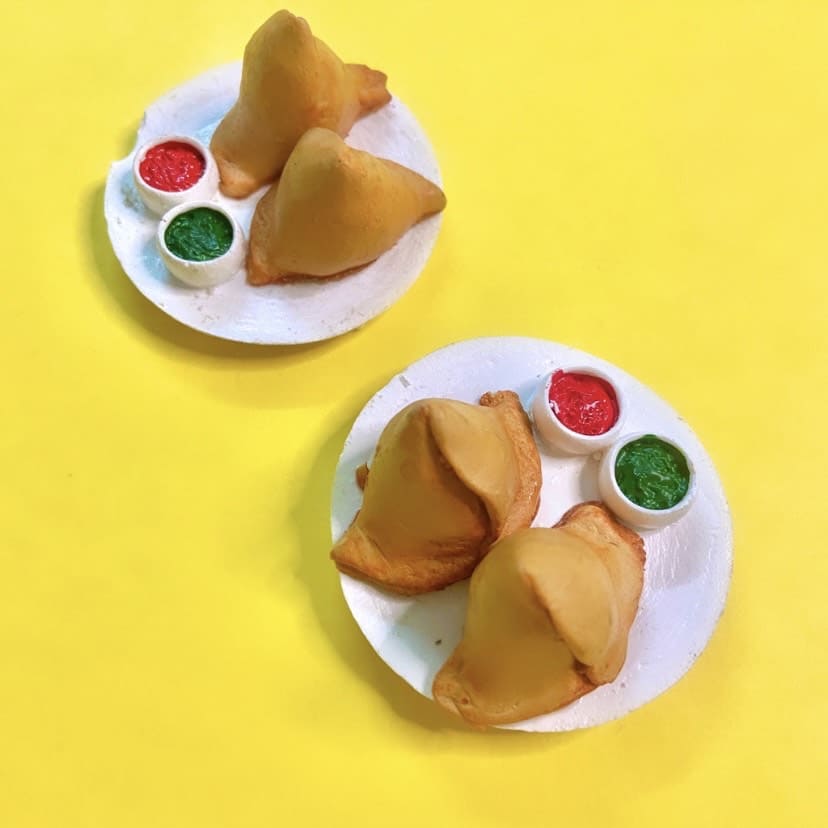 Samosa Magnet