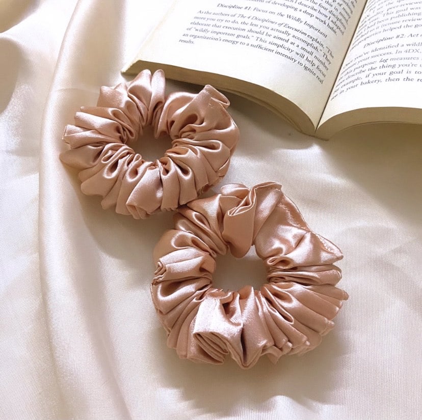 Rose Gold Scrunchie
