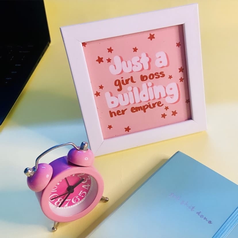 Boss Lady Wall/Desk Frame