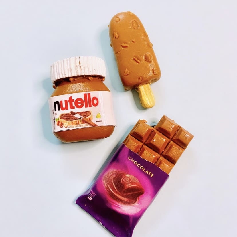 Silk Nutella Magnet (Set of 3)