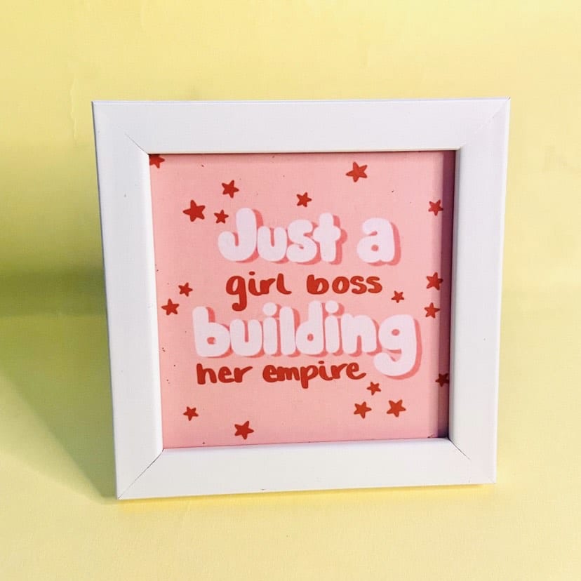 Boss Lady Wall/Desk Frame