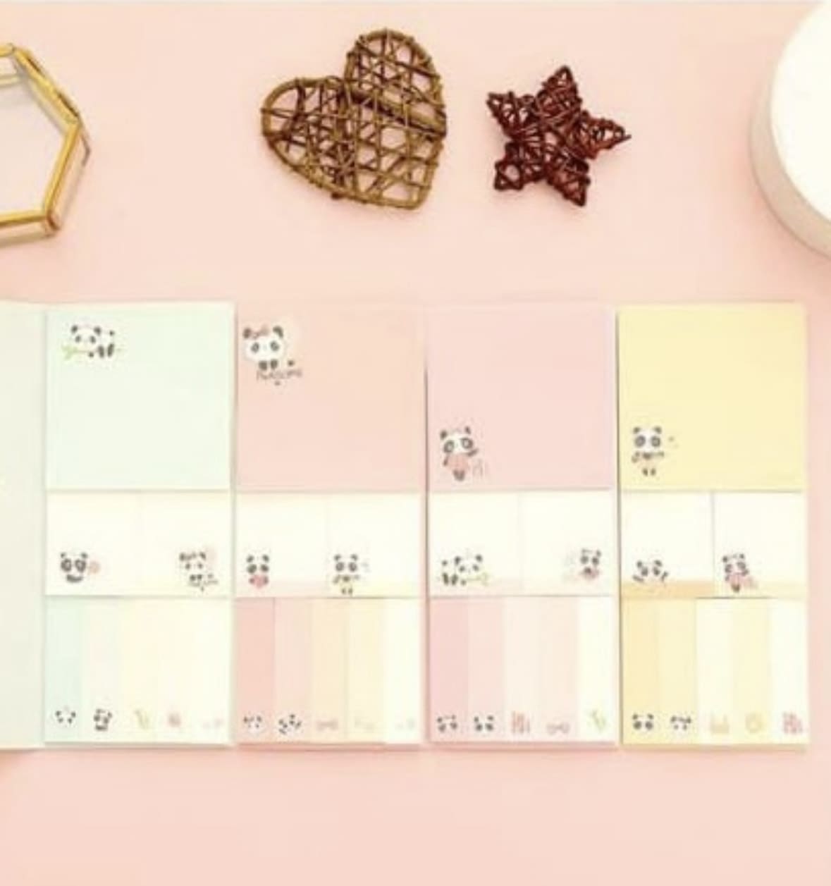 Cute Panda Sticky Notes Memo Pad