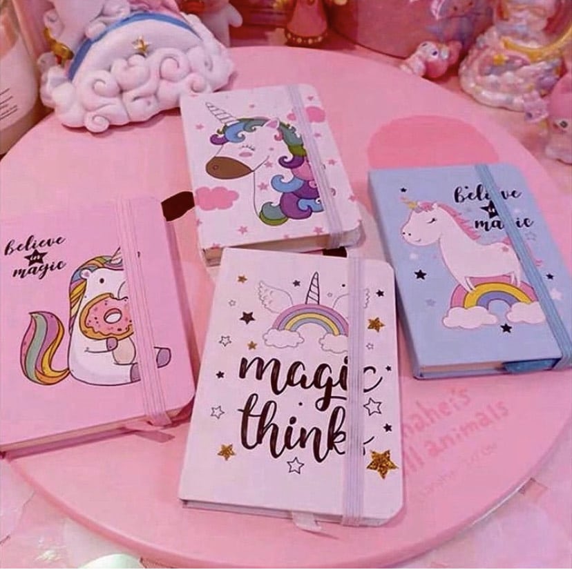 Unicorn Hardbound Notebook