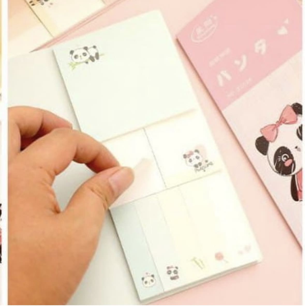 Cute Panda Sticky Notes Memo Pad