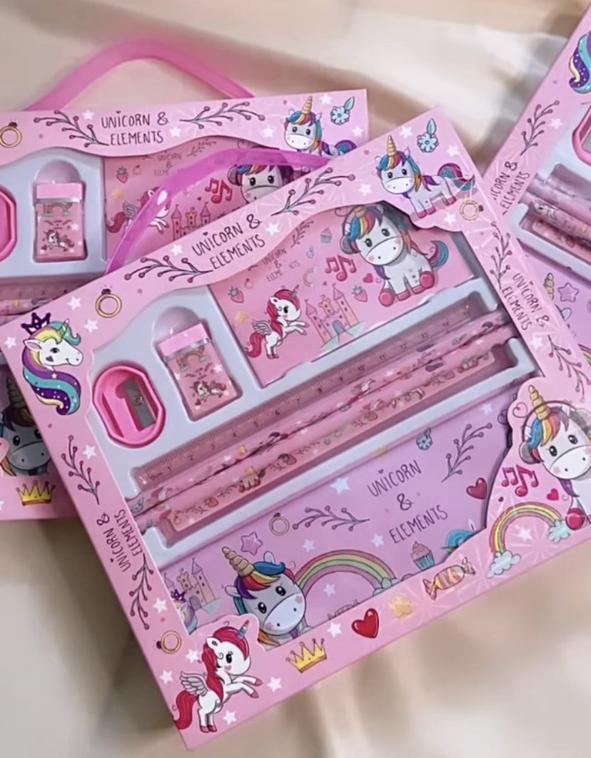 Unicorn Stationery Set