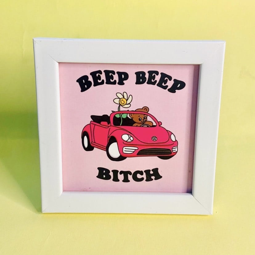 Beep Beep Wall/Desk Frame