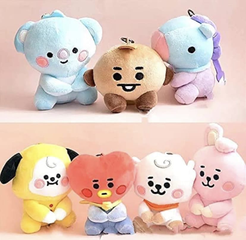 BTS Plush Keychain