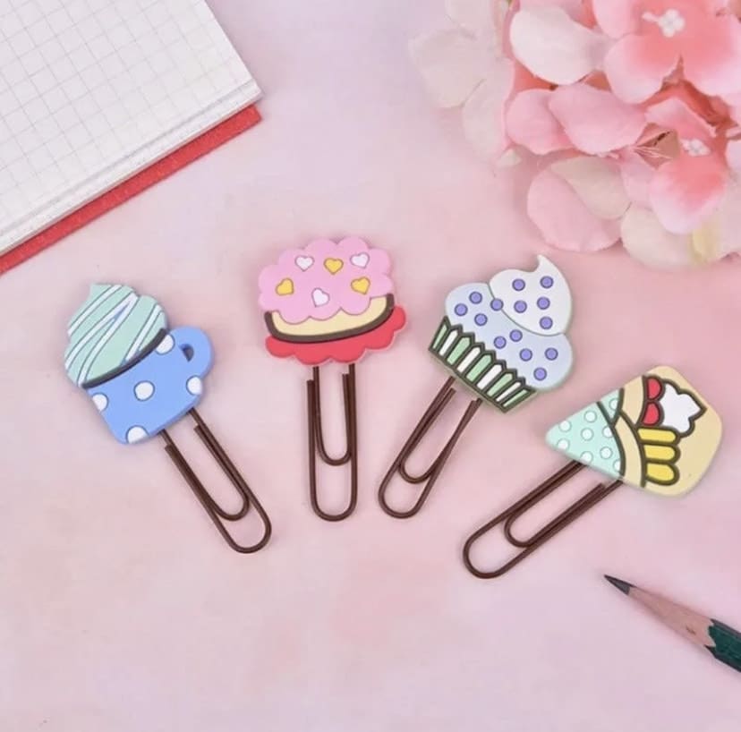 Cupcake Bookmarks (Set of 3)