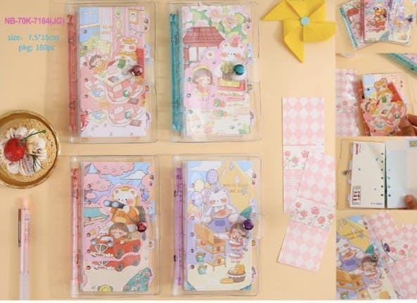 Kawaii Spiral Notebook