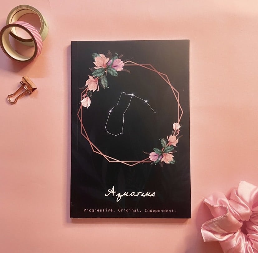 Aesthetic Zodiac Notebook