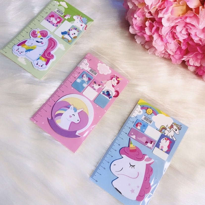 Cute Unicorn Sticky Notes