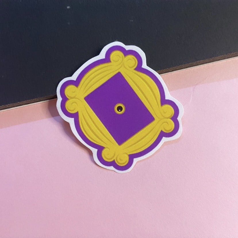Friends Peephole Sticker