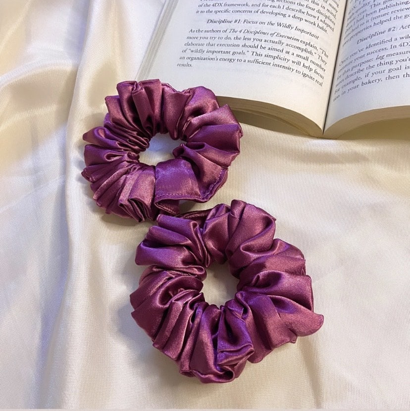 Dusky Pink Scrunchie