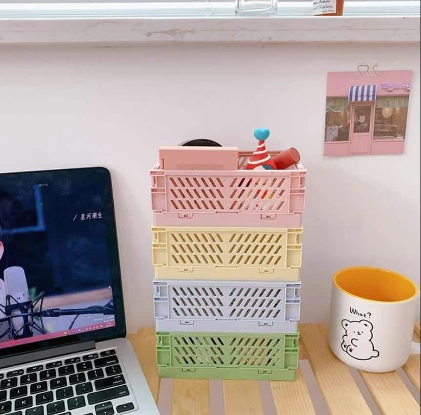 Cute Collapsible Storage Baskets
