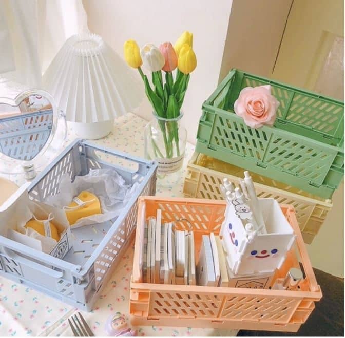 Cute Collapsible Storage Baskets