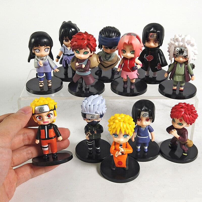 Naruto Action Figures (Set of 12)