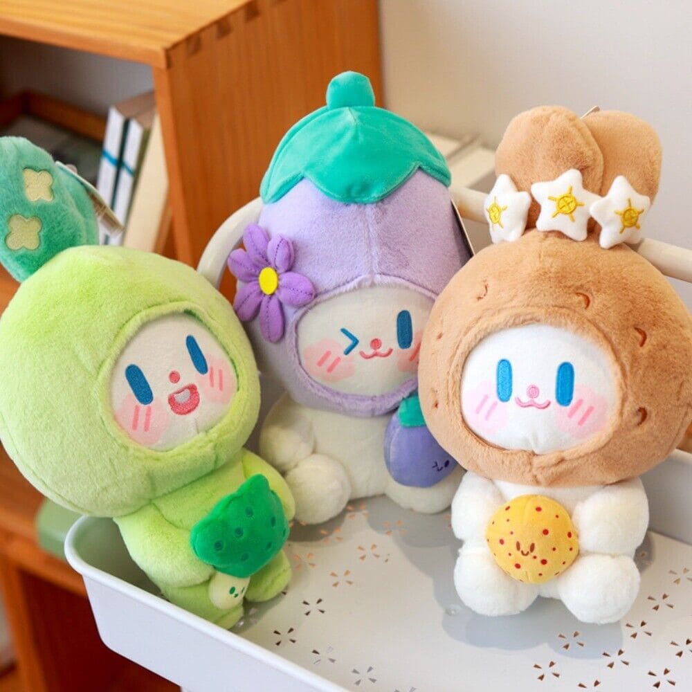Cute Elf Plush Keychain