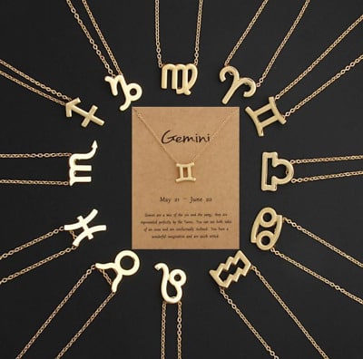 Aesthetic Zodiac Necklace
