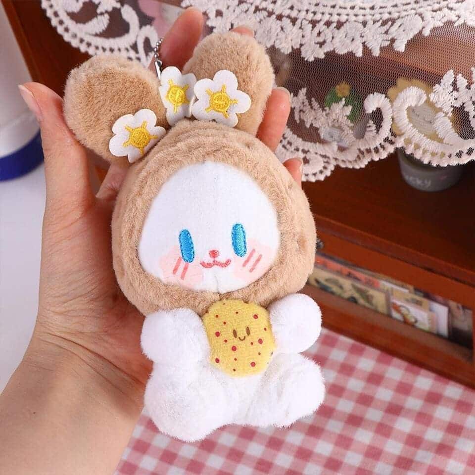 Cute Elf Plush Keychain