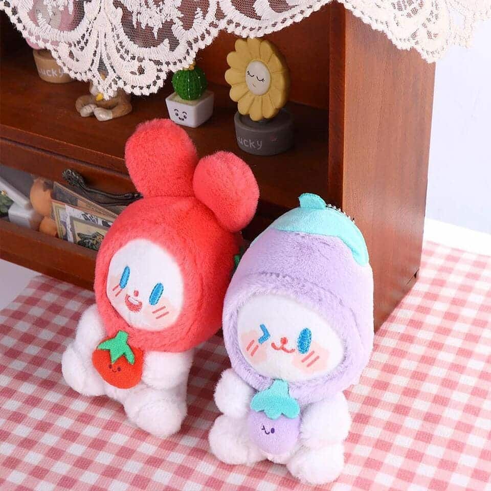 Cute Elf Plush Keychain