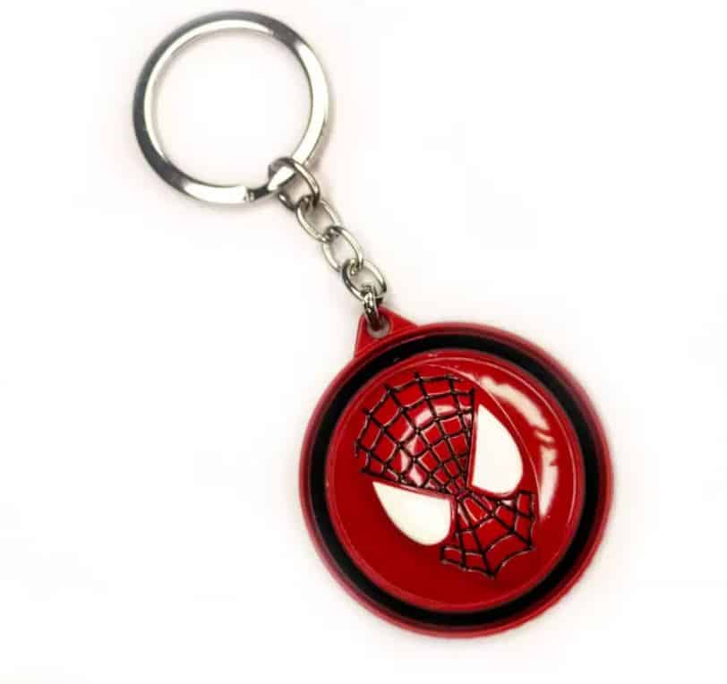 Spiderman Spinning Keychain