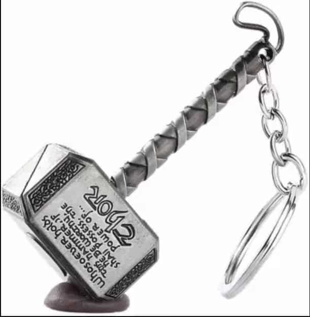 Thor Hammer Keychain