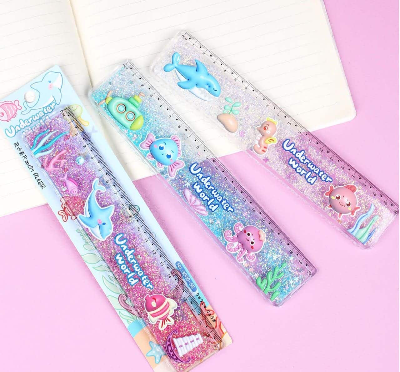 Sea World Sparkle Ruler