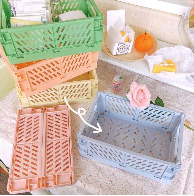 Cute Collapsible Storage Baskets