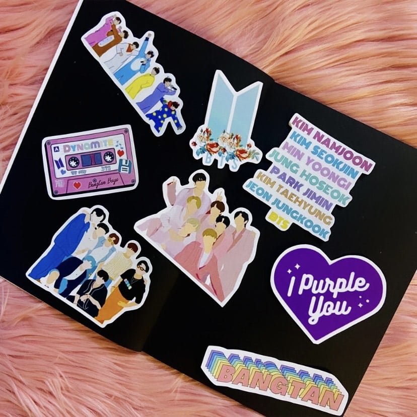 BTS  Laptop and Phone Stickers – Pop It Out